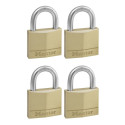 Master Lock Padlock 4 pcs. Set (50mm) 150EURQNOP