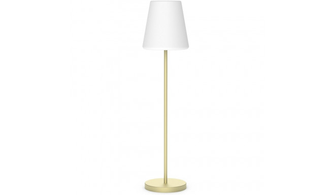 New Garden Lola Slim 180 LED Floor Lamp  Brass