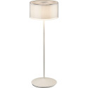 ab+ by Abert Logo portable Table Lamp white