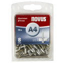 NOVUS Rivets A 4 X 8 ALU 70pc