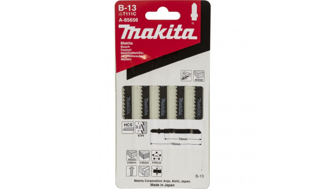 Makita A-85656 Jigsaw Blade   B-13