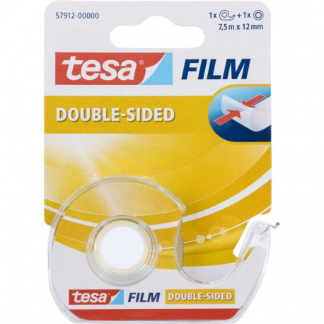 Tesa kahepoolne teip 7,5m x12mm läbipaistev 57912