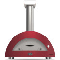 Alfa Forni Moderno 5 Pizze Wood red