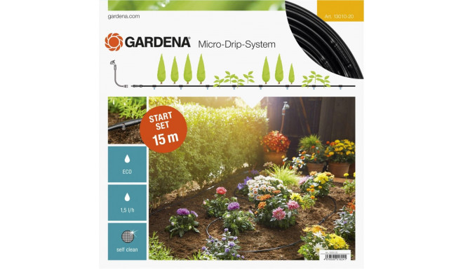 Gardena Micro-Drip Start Set Row of Plants S