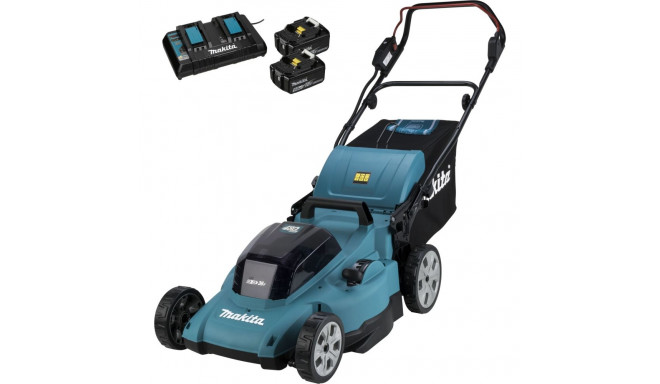 Makita DLM480PT2 cordless lawn mower