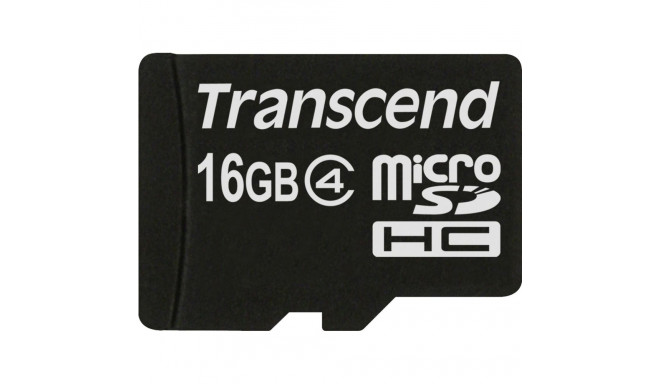 Transcend microSDHC         16GB Class 4