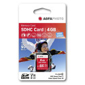 AgfaPhoto SDHC Card 4GB High Speed Class 10 UHS I U1 V10