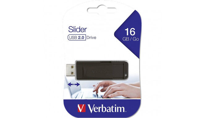 Verbatim Store n Go Slider  16GB USB 2.0                    98696