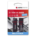 AgfaPhoto USB 3.2 Gen 1     64GB black MP2