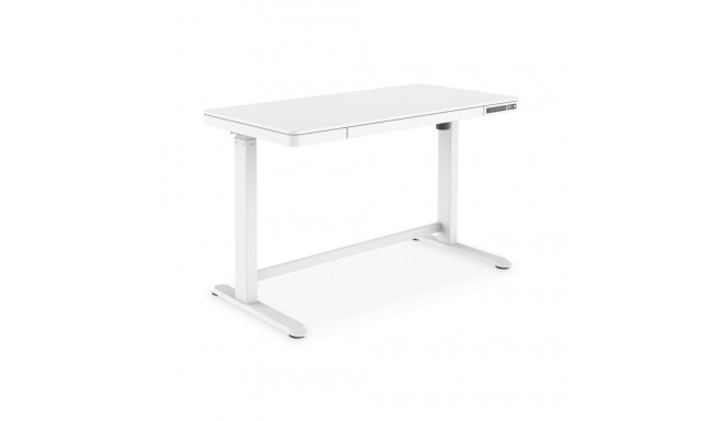 DIGITUS power height adjustable Desk wth USB and Drawer 120x60cm