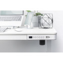 DIGITUS power height adjustable Desk wth USB and Drawer 120x60cm