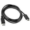 DIGITUS DisplayPort Adaptercable DP-HDMI Typ A 2m AK-340303-020-S