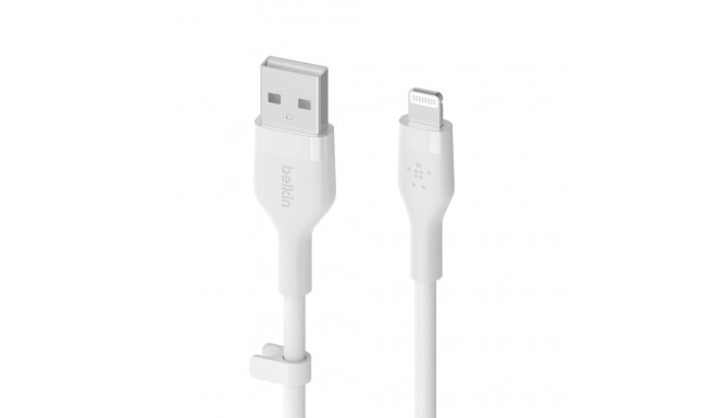 Belkin Flex Lightning/USB-A 1m mfi cert., white CAA008bt1MWH