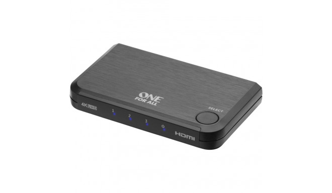 One for All Smart HDMI Switch 4K incl. Remote Control SV 1632