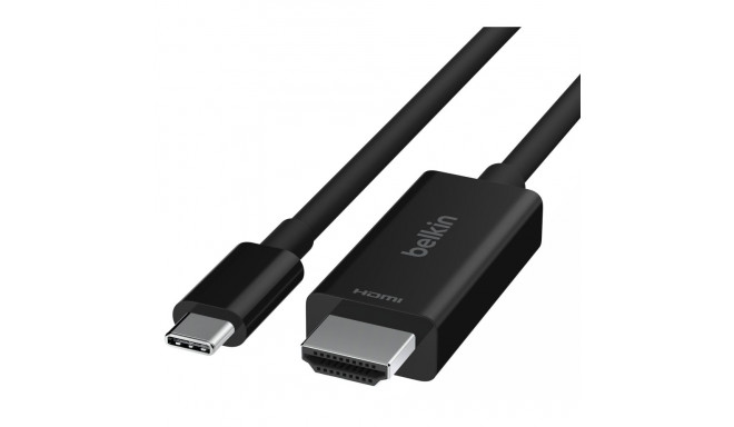 Belkin USB-C - HDMI 2.1 kaabel 2m, must