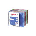 1x25 Hama CD-Sleeves   Slim Box coloured                   51166