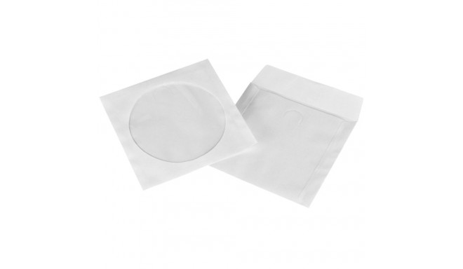 1x50 Hama CD ROM Paper Sleeves white                      62671