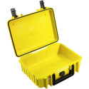 B&W Outdoor Case Type 1000 yellow with foam insert