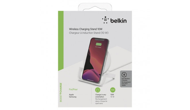 Belkin BOOST Charge wirel. Stand 10W Micro-USB Cab. Adaptor white