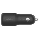 Belkin BOOST Charge 42W Dual Car Charger PD/PPS Tech. CCB005btBK