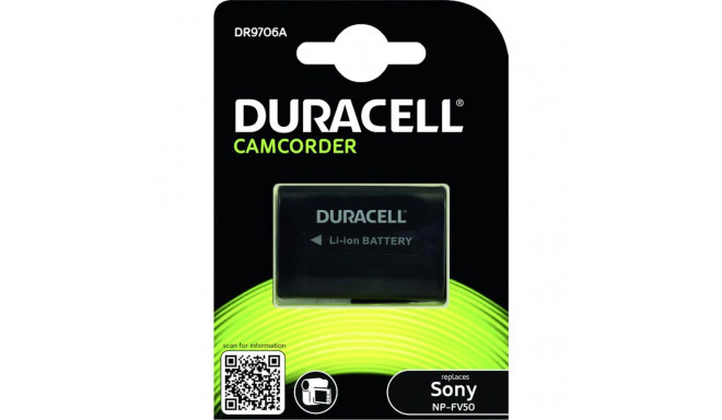 Duracell Li-Ion Battery 700mAh for Sony NP-FV50