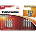 1x12 Panasonic Pro Power LR 03 Micro AAA