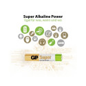 1x2 GP Super Alkaline AAAA Batteries 03025AC2