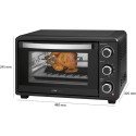 Clatronic MBG 3727 black Multi Oven with Rotary Spit