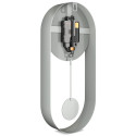 Mebus 12912 grey Quartz Pendulum Clock