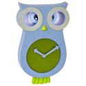 TFA 60.3052.06    blue/green Lucy Kids Pendulum Clock  Owl