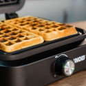 Unold 48275 Double Waffle Iron Brussels       Belgian Waffels