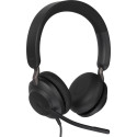 Jabra Evolve2 40 UC Stereo Headset black USB-A