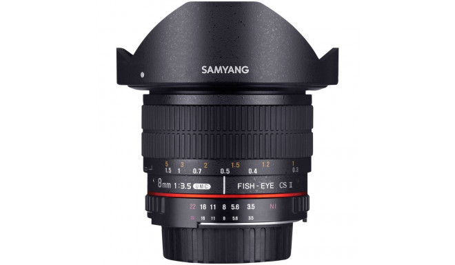 Samyang MF 3,5/8 Fish-Eye II APS-C Canon EF