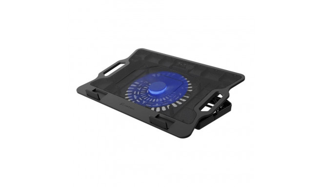 LAPTOP COOLER COOLING PAD NATEC DIPPER 2 12.1-17.3" 1 FAN, LED LIGHT,2 USB