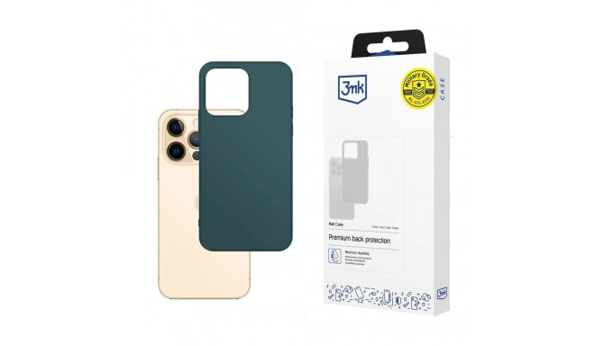 Case for iPhone 13 Pro from the 3mk series Matt Case - dark green