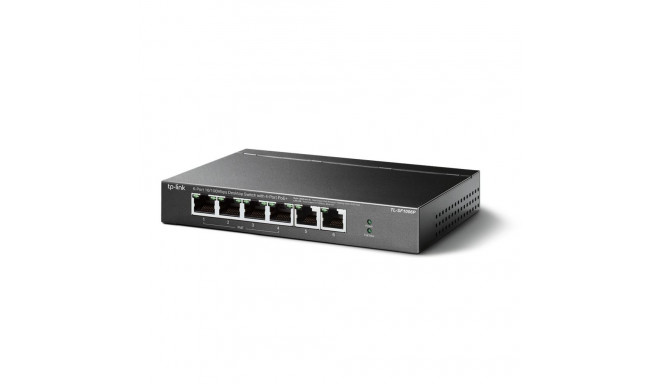 Switch|TP-LINK|TL-SF1006P|Desktop/pedestal|6x10Base-T / 100Base-TX|PoE+ ports 4|TL-SF1006P