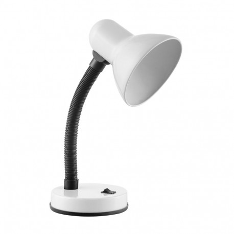 FUPI laualamp 10W E27 teras + plastik, valge