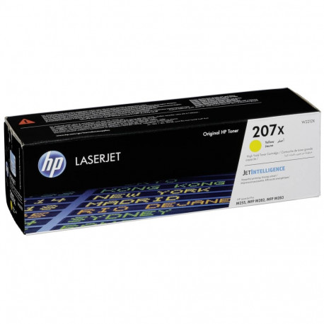 HP 207X kollane laservärikasett