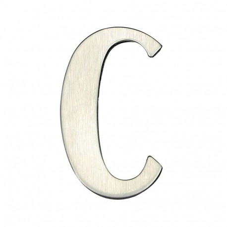 STAINLESS STEEL LETTER NS6235-C C