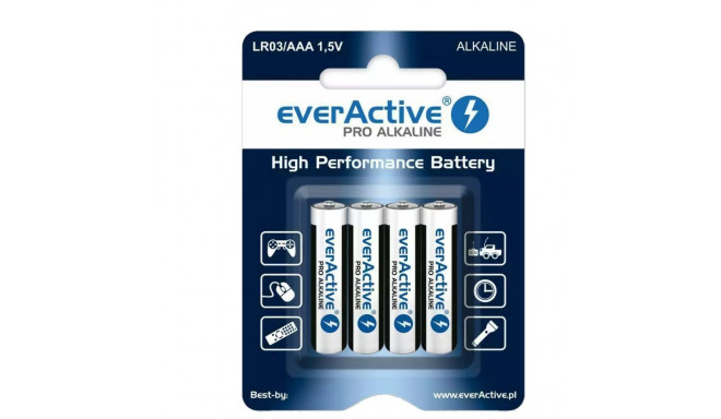 Aaa Batteries - Everactive Pro 4lr61 4p Gray