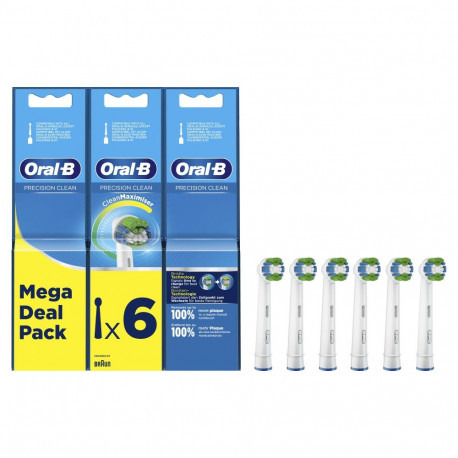 Oral-B | Precision Clean Replaceable Toothbrush Heads | Heads | For adults | Number of brush heads i