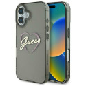 Guess GUHCP16MHCHGSPK iPhone 16 Plus 6.7" black/black hardcase IML Heart