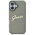 Guess GUHCP16MHCHGSPK iPhone 16 Plus 6.7" black/black hardcase IML Heart