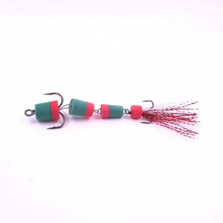 Merganser Mandula MA-70-0003, 1.7 g, 70 mm, Green / Red / Green, 1 pcs
