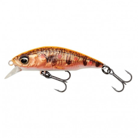 Lant SG 3D Sticklebait Twitch 4.5cm/4g/0.5-1m Fluo Orange Copper