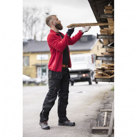 Jobman Practical vööpüksid ripptaskutega 2322 must 56