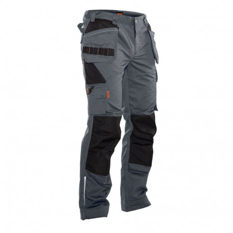 Jobman Practical vööpüksid ripptaskutega 2322 hall/must 60