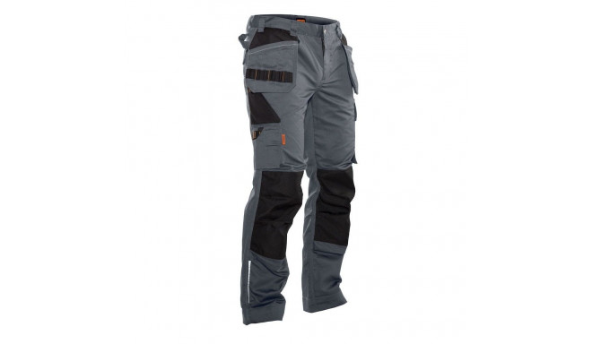 Jobman Practical vööpüksid ripptaskutega 2322 hall/must 52