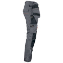 Jobman Practical vööpüksid ripptaskutega 2322 hall/must 56