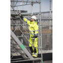 Jobman Practical ripptaskutega vööpüksid 2377 Hi-Vis kollane 50